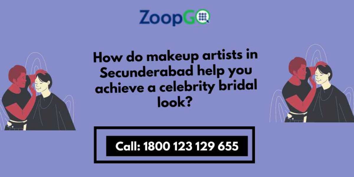 How do makeup artists in Secunderabad help you achieve a celebrity bridal look?