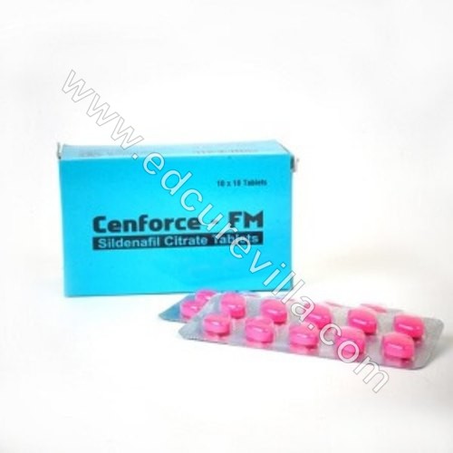 Cenforce FM 100 Mg (Sildenafil) Tablets Online @ 80 % Price