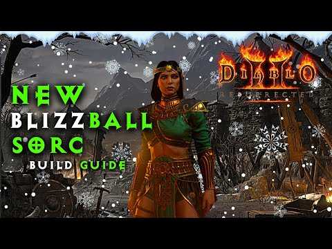 New Blizzard Frozen Orb Sorceress Build Guide - Diablo 2 Resurrected