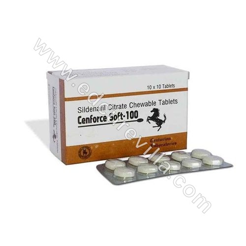 Buy Cenforce Soft 100 Mg @ 0.65/pill | Sildenafil | Reviews
