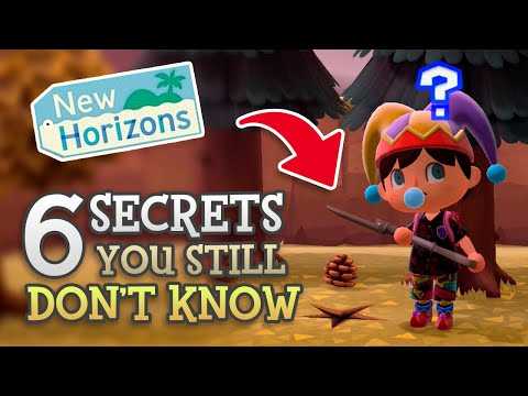 Animal Crossing New Horizons: 6 SECRETS You Still DON'T KNOW (Autumn Hidden Features)