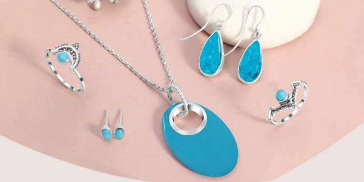 Buy Blue Genuine  Turquoise Jewelry - Rananjay Exports