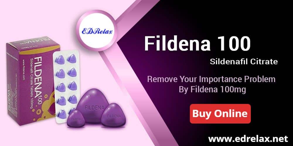 Fildena 100 mg purple pill to improve your ****ual life