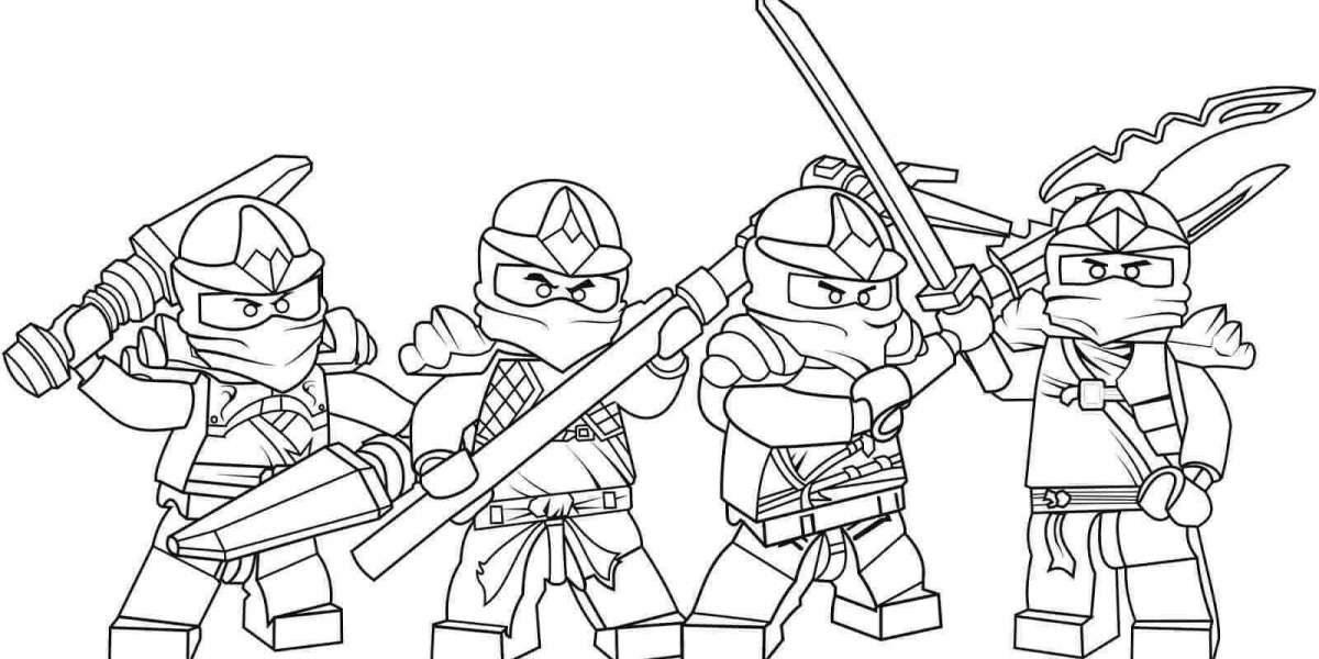 Unleash Your Inner Ninja with These 10 Cool Coloring Pages!