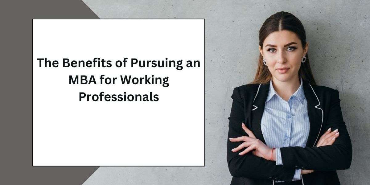 The Benefits of Pursuing an MBA for Working Professionals