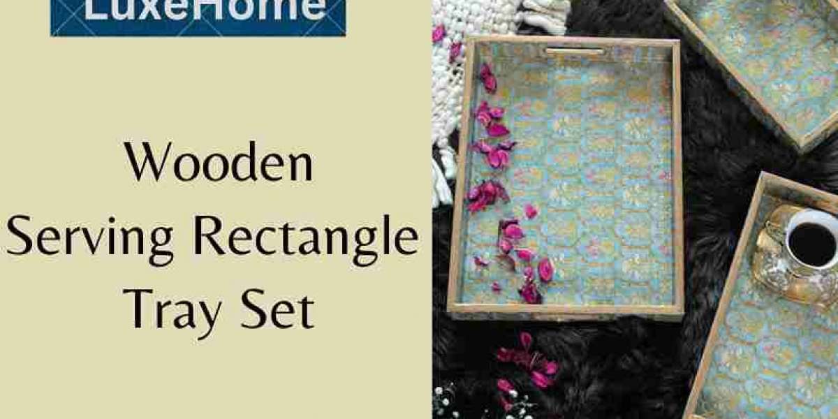 Buy Rectangle Tray Set for wedding Gifting at Wholesale Price