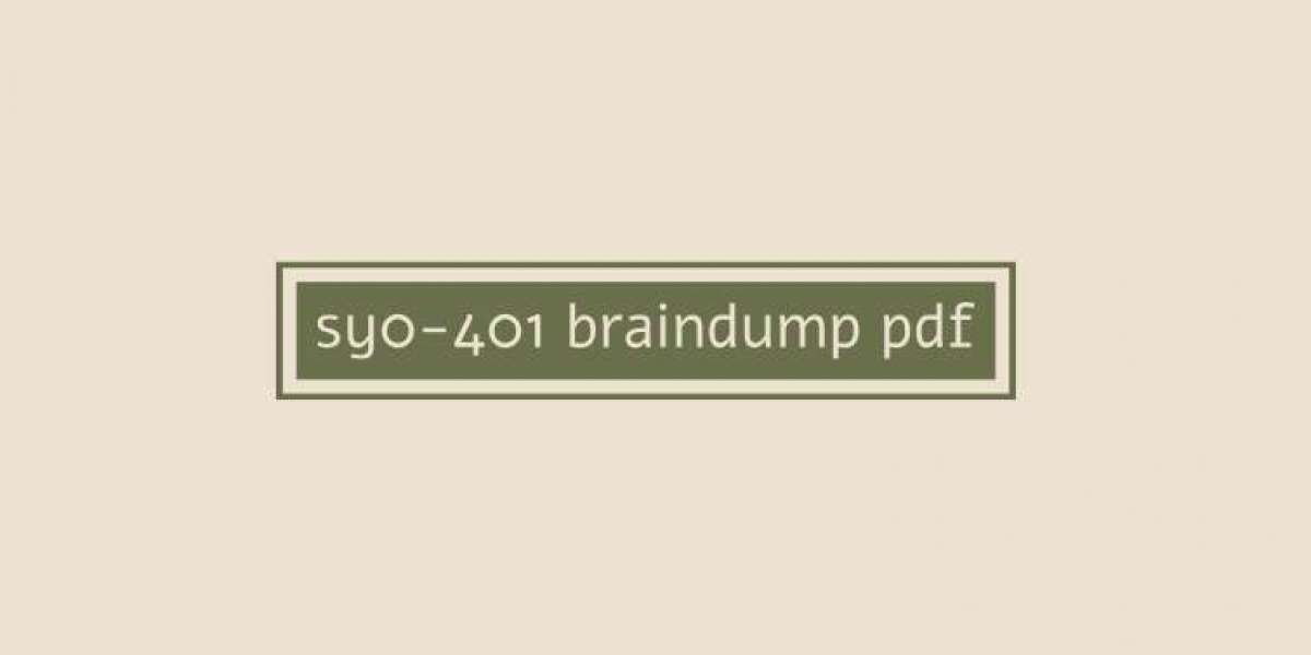 How SY0-401 Braindump PDF Facilitates Your Exam Progress