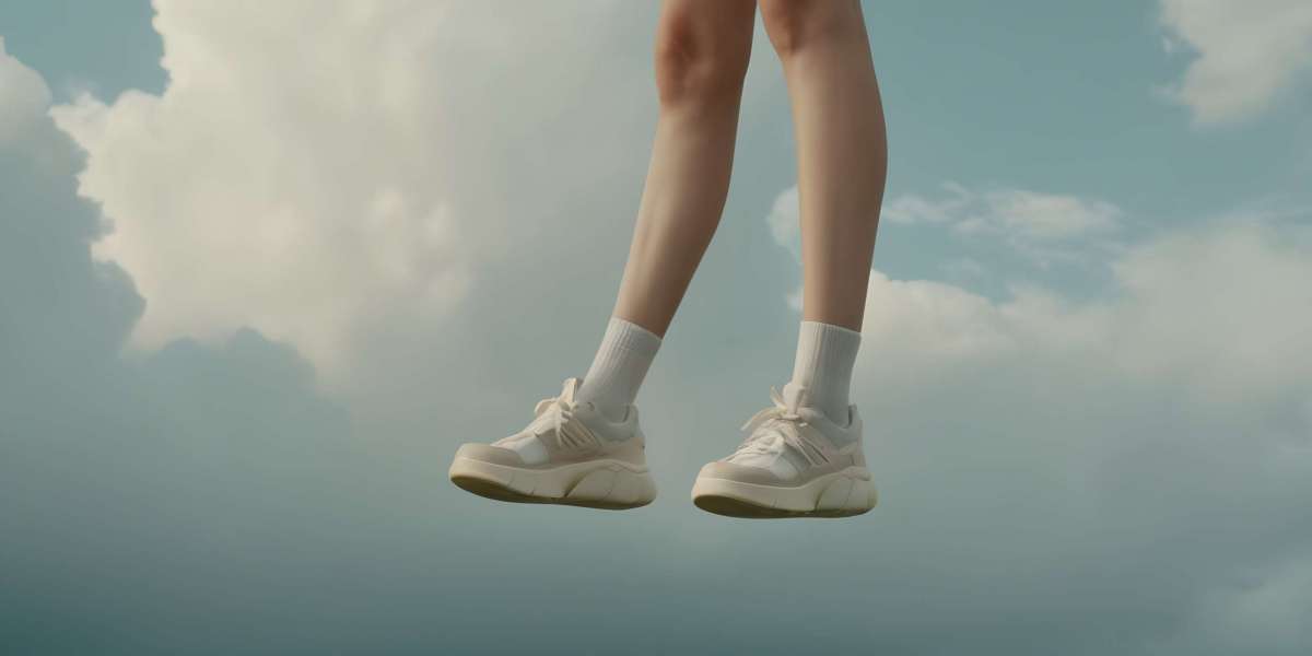 Cloudscape Comfort: Your Feet's Happy Place