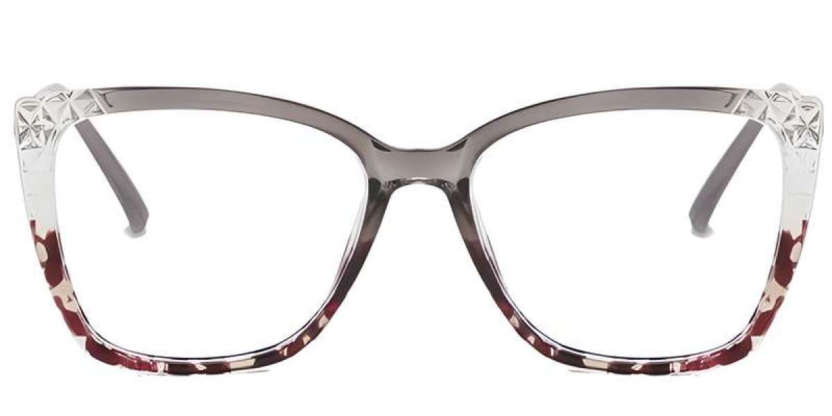 A Bit Exaggerated Eyeglasses Will Be Fully Achieved The Purpose Of Modifying The Face Shape