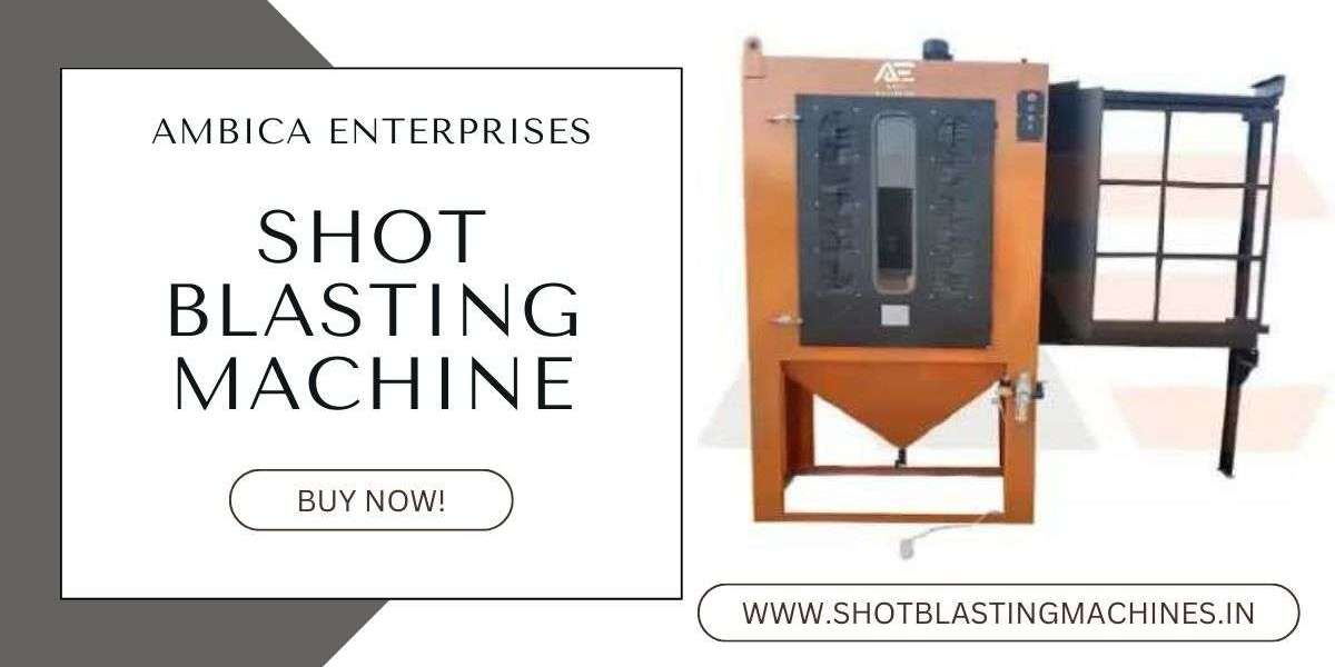 Surface Treatment Tool: Shot Blasting Machine by Ambica Enterprises