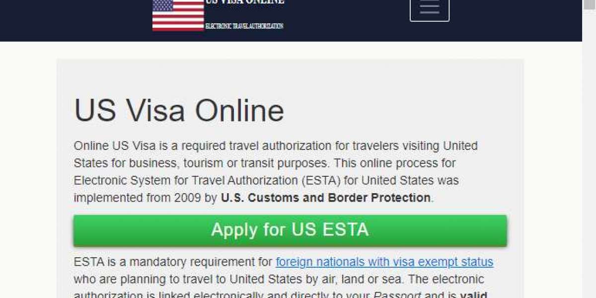United States American ESTA Visa Service Online - USA Electronic Visa Application Online